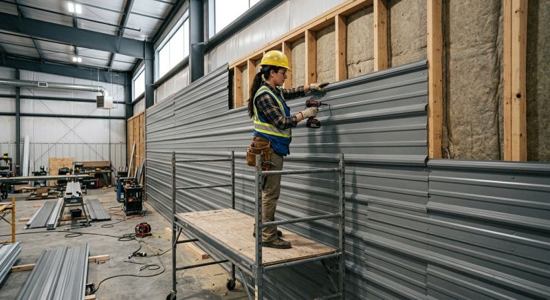 Steel Cladding Installation in Stamford, CT